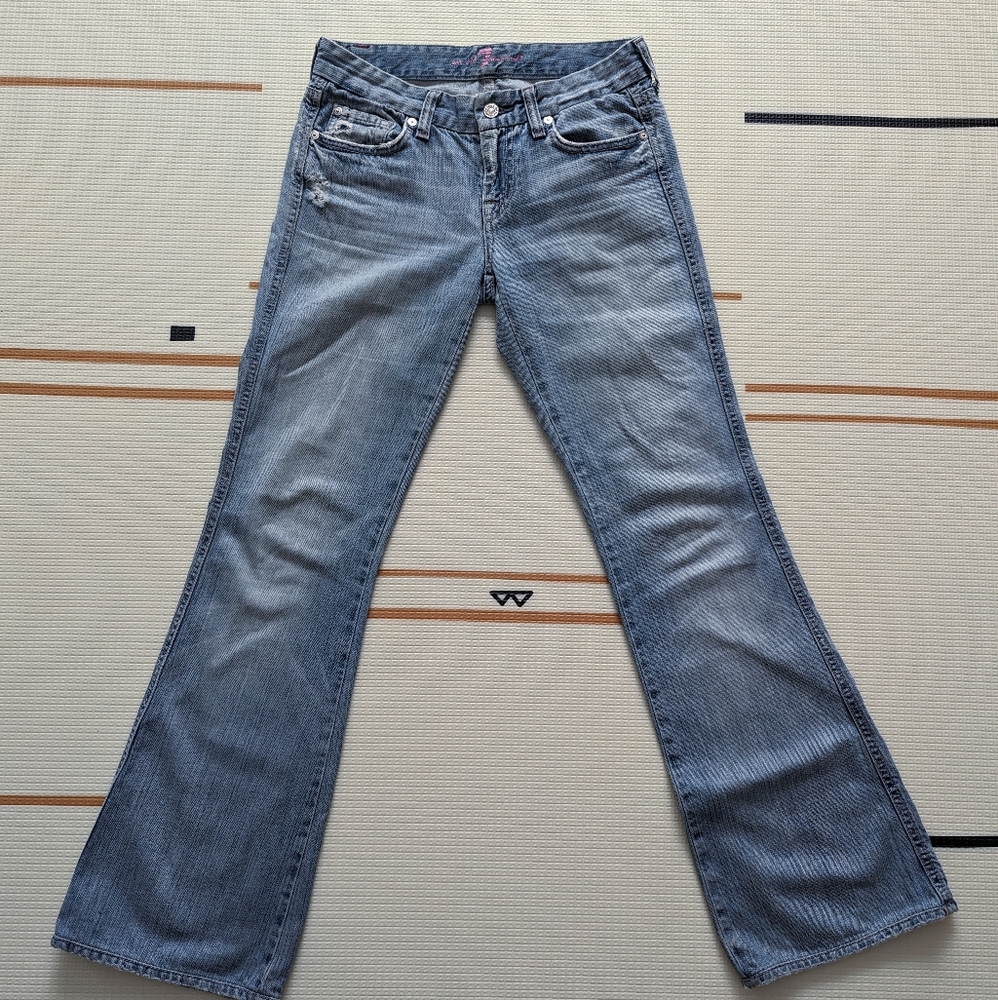 7 for all mankind distressed jeans
